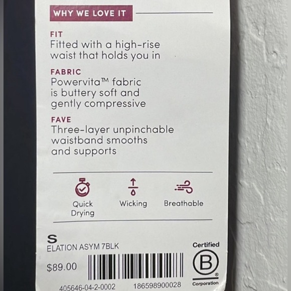 Athleta colorblock leggings - Picture 5 of 5